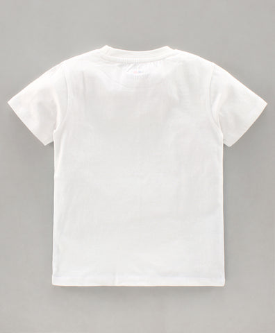 Ventra Bottom Spray T-shirt-Off-white