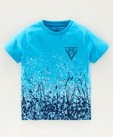 Ventra Bottom Spray T-shirt-Blue