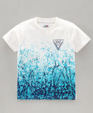 Ventra Bottom Spray T-shirt-Off-white