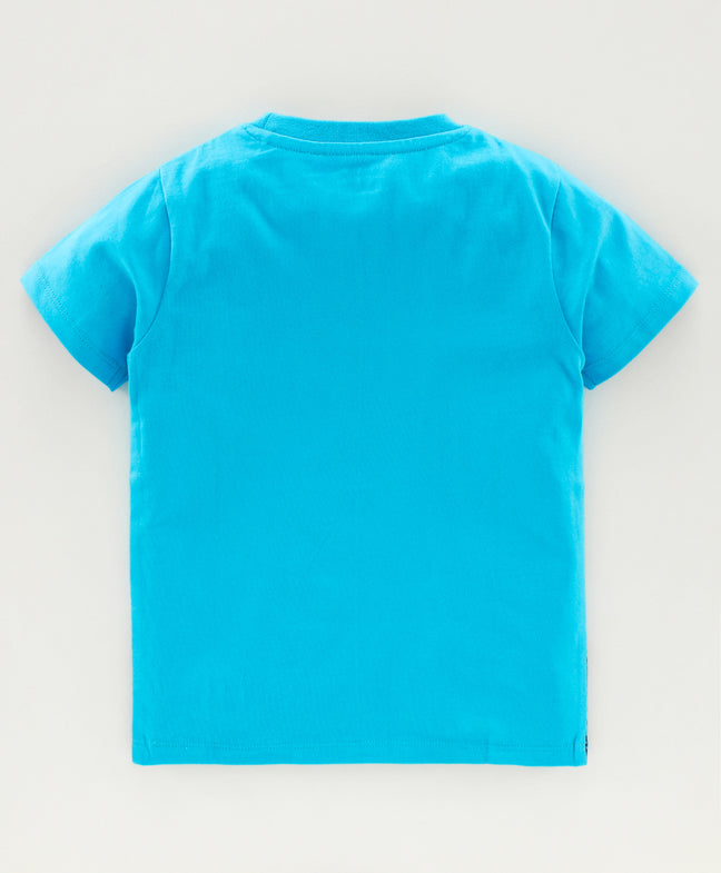 Ventra Bottom Spray T-shirt-Blue