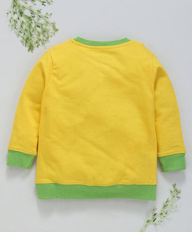 Ventra Girls Freedom Yellow Sweatshirt