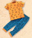 Ventra Girls Leaf Print Nightwear