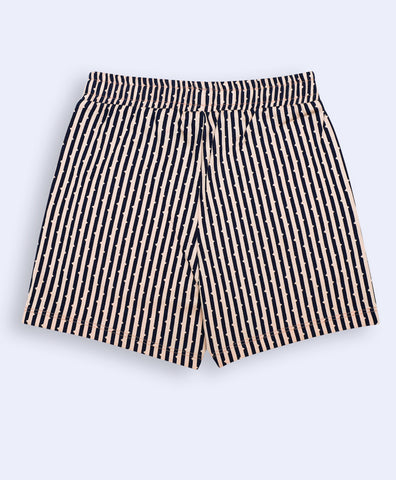 Ventra Cherry & Spike Stripes Shorts Combo (2 Pcs)