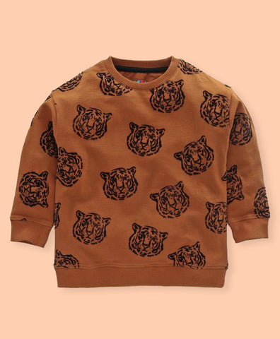 Ventra Boys Tiger Flock Sweatshirt
