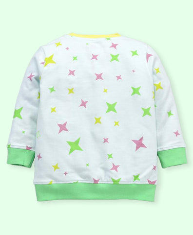 Ventra Girls Rainbow Unicorn Sweatshirt
