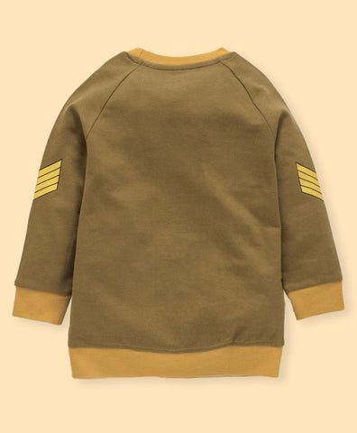 Ventra Boys Army Sweatshirt
