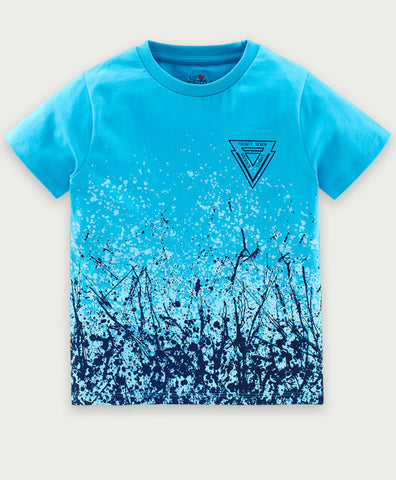 Ventra Elephant & Spray Blue T-shirt Combo (2 Pcs)