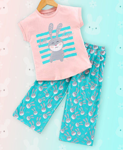 Ventra Girls Bunny Print Nightwear