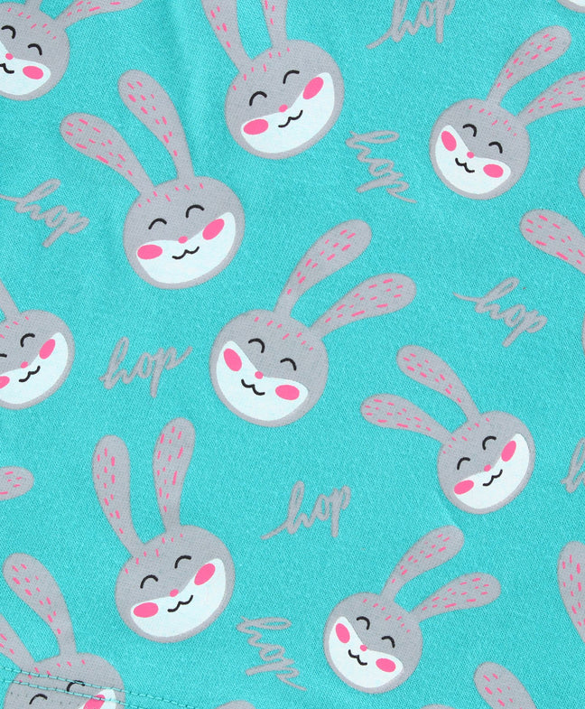 Ventra Girls Bunny Print Nightwear